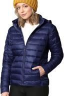 π§₯ california ctc women's ultra light packable down jacket with detachable hood logo
