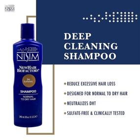 img 2 attached to 🧴 NISIM NewHair BioFactors Шампунь: Эффективное решение от чрезмерного выпадения волос (8 унций / 240 мл)