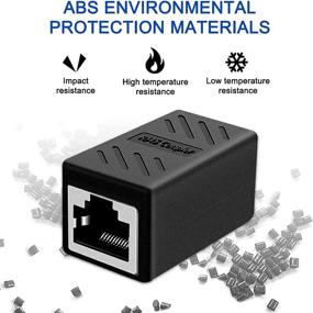 img 1 attached to Industrial Coupler 🔌 Ethernet Extender Adapter Female Electrical