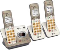 📞 at&t el52313: expandable cordless phone with answering system & extra-large backlit keys - 3 handset pack logo