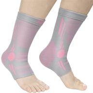 neenca professional ankle brace compression sleeve (pair) logo