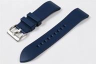 rubber quick release watch strap men's watches logo