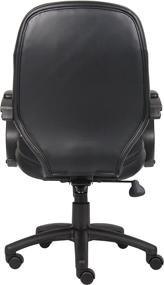 img 3 attached to 💺 Black LeatherPlus Executive Chair by Boss Office Products