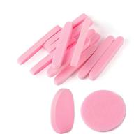 🧽 120 count pva facial sponge compressed: professional makeup removal round face wash sponges for women logo