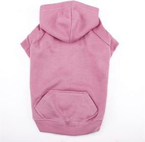 img 4 attached to 30 Inch XXL Pink Casual Canine Basic Dog Hoodie