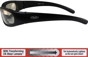 img 1 attached to 🕶️ Global Vision Chicago Photochromic Sunglasses: Optimal Light Adjustment for Motorcyclists