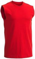 fruit of the loom sleeveless small heather top: comfortable and stylish! logo