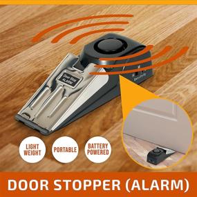 img 2 attached to Door Stopper Alarm Security Bundle
