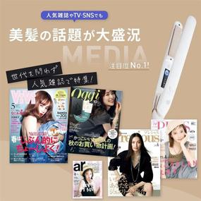 img 3 attached to KINUJO W - International Model - Hair Straightener, Temperature Adjustable: 140~220℃ (284~428F), Advanced Japanese Technology with 'Silk Plate' to Reduce Hair Damage