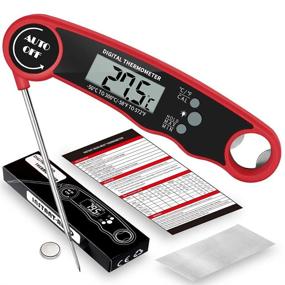 img 4 attached to Waterproof Digital Instant Thermometer Cooking