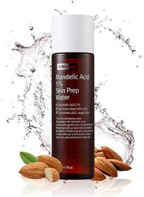 img 4 attached to [BY WISHTREND] Mandelic Acid 5% Skin Prep Water: Осторожный пилинг-эксфолиатор для лица, АГК 🌿 БГК тоник, идеально подходит для чувствительной кожи, 120 мл, 4.06 унции, помогает очистить забитые поры и уменьшить пигментацию