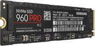 🚀 samsung 960 pro nvme m.2 512gb ssd: next-gen speed and reliability logo