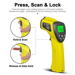 img 3 attached to 🌡️ BTMETER BT-980D Advanced Digital Infrared Thermometer