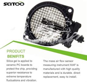 img 3 attached to 🚗 SCITOO 280218108 Mass Air Flow Sensor Meter MAF - Compatible with Volvo S70 S80 C70 V70 (1999-2000)