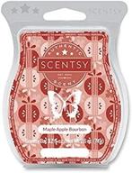 🍁 scentsy perfect maple apple bourbon scent wax: fragrance wax for scentsy warmer, scent bar logo