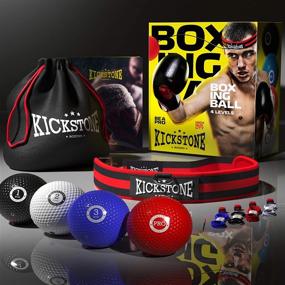 img 2 attached to 🥊 Optimize Your Training: Boxing Reflex Ball with Headband in Bag - Enhance Speed, Reaction, Focus, and Coordination for Pro MMA Fighters, Kids, and Adults