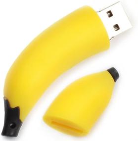 img 3 attached to LEIZHAN 4X16GB Fruits USB Flash Drive Cute USB Thumb Drive Memory Stick Pineapple Carrot Banana Strawberry Pen Drive Gift Data Storage U Disk(Pack Of 4 Fruits)