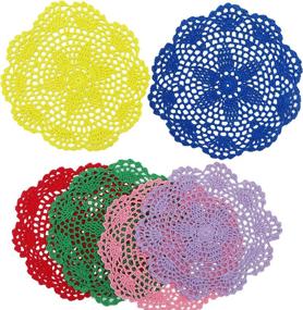 img 2 attached to DODOGA Handmade Doilies, Placemats & Coasters: Enhance your Table Décor with Artisanal Craftsmanship