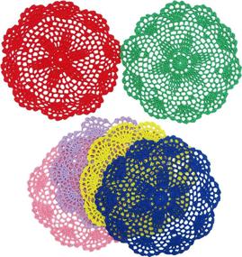 img 3 attached to DODOGA Handmade Doilies, Placemats & Coasters: Enhance your Table Décor with Artisanal Craftsmanship