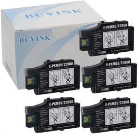 img 2 attached to 🖨️ 5-Pack Remanufactured T2950 Maintenance Box for WF-100 WF-110 WF-100W WF-110 Printer