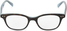 img 3 attached to 😎 Stylish and Functional: Discover Kate Spade Women's Rebec Cat Eye Reading Glasses, 49mm