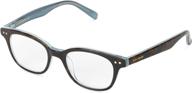 😎 stylish and functional: discover kate spade women's rebec cat eye reading glasses, 49mm logo