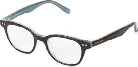 img 4 attached to 😎 Stylish and Functional: Discover Kate Spade Women's Rebec Cat Eye Reading Glasses, 49mm