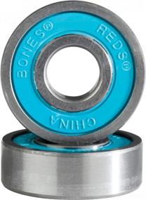 img 1 attached to Bones Bearings Big Balls Reds 8mm, 16-Pack - Precision Skate Rated Bearings for Optimal Performance and Durability