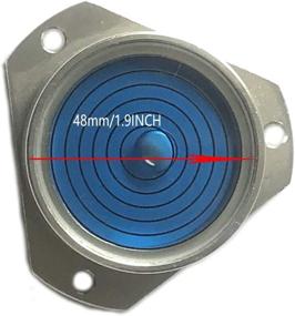 img 1 attached to Preamer High Accuracy Aluminium Case Bullseye Spirit Level: Precise Surface Mounted Circular Levels for 48mm Applications