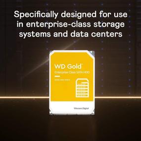 img 1 attached to 💽 WD Gold Enterprise Class Internal Hard Drive - 10TB, 7200 RPM, SATA 6 Gb/s, 256 MB Cache, 3.5" - Western Digital WD102KRYZ