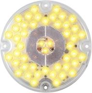 🚌 enhance bus safety with gg grand general 82335 7 inch amber/clear 47 led park/turn light - high/low intensity, 3 wires logo