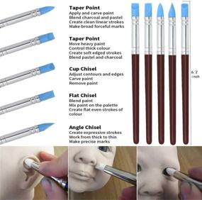 img 1 attached to 🏺 19PCS Augernis Polymer Clay Sculpting Tools with Plastic Case for Kids' Pottery Classes, Fondant Decoration and Ceramics Artwork