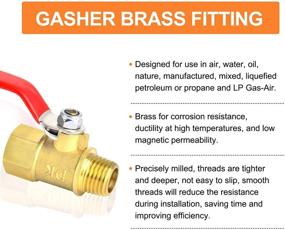 img 1 attached to Gasher Switch Female Thread Fitting for Hydraulics, Pneumatics, and Plumbing