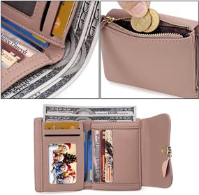 img 1 attached to Marggage Quilted Wristlet Organizer Billfold Women's Handbags & Wallets