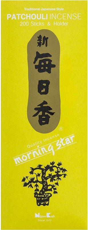 morning star patchouli incense holder 로고