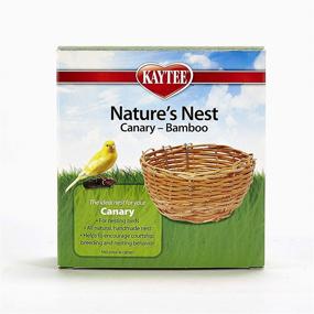 img 1 attached to 🐦 Kaytee Nature's Nest Bamboo Canary - Organic and Sustainable