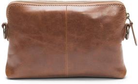 img 2 attached to 👜 Frye Melissa Crossbody Wristlet in Cognac: Women's Handbags and Wallets