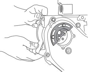 img 1 attached to 🔧 Lisle 13800 Water Pump Sprocket Holder: A Must-Have Tool for GM Ecotec Engine Maintenance!