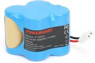 powergiant 4.8v 2.0ah nimh replacement battery: compatible with shark euro-pro x1725qn x8905 v1930 vx1 v1700z cordless sweeper логотип