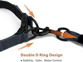 img 1 attached to 🐶 Garwor Reflective Dog Collar: 13 Colors, Adjustable Nylon Pet Collars for Dogs – Lightweight, Comfortable, and Breathable with Soft Neoprene Padding