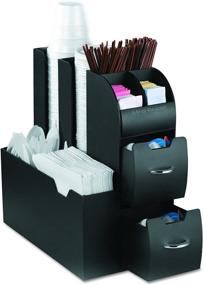 img 4 attached to ☕️ Organize Your Coffee Station with the Mind Reader Coffee Upright Condiment Organizer in Black