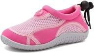 cior toddler kid water shoes aqua shoe, perfect for swimming, beach and sports activities for girls and boys - u120sthsx-classic.new.pink-27 logo