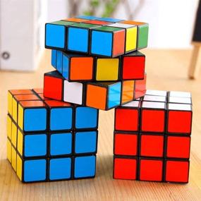 img 2 attached to 🎁 Mini Cube 30 Packs Puzzle Party Toy: Eco-Friendly Material with Vivid Colors - Ideal Gift for Children!