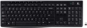 img 4 attached to 🔌 Enhanced Logitech K270 Wireless Keyboard with Extended Wireless Range