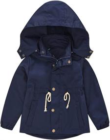 img 4 attached to Jacket Windbreaker Lightweight Zipper Outerwear