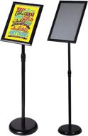 versatile adjustable exhibition display: 8.5x11 inches - ideal for advertising logo