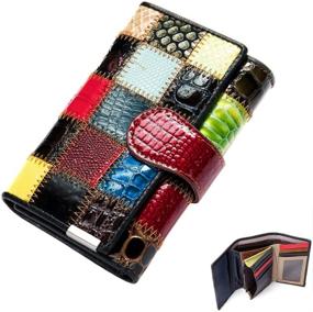 img 4 attached to Segater Multicolor Wallets Organizer Stitching