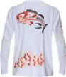 performance fishing protection dry fit moisture logo