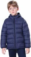 🧥 unisex hooded puffer coats – kids' outerwear for jackets & coats logo