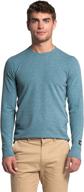 ultimate comfort and style: north face men's terry crew clothing collection logo